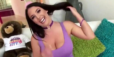 Anal sluts Angela White & Ivy Lebelle get their gaping assholes further expanded