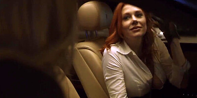 Deeper. Gabbie Carter Crawls to her Leash for a Dark Game