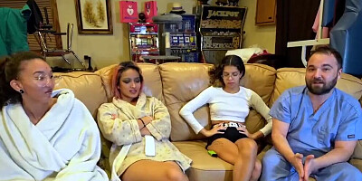 Become Doctor Tampa To Give Mixed Hottie Aria Nicole A Yearly Gyno Exam & Pap Smear @GirlsGoneGyno!