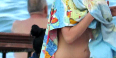 SPY BEACH - Mature Nude Beach Voyeur Milf Amateur Close Up Pussy