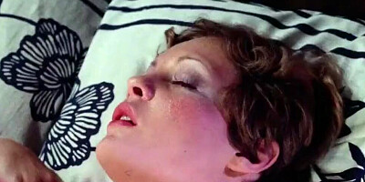 Housewife is bend down and fucked in the kitchen in this vintage movie