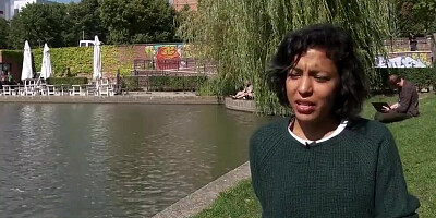 Amateur Latina babe Lina is fingering her tight and wet puss