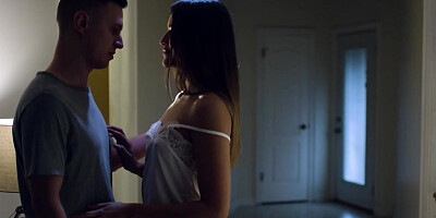 PURE TABOO Gizelle Blanco Lets BFF's Spying Stepbro Fuck Her At Teen Slumber Party