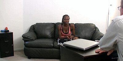 4K/ Unee Is A Hot Ebony Slut Who Decides To Suck And Fuck Me At Her Hardcore Porn Audition