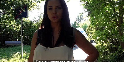 Busty Chloe Lamour is getting ahagged hard by a perverted stranger