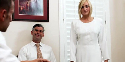 MormonGirlz - Step dad watches her physical inspection