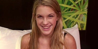 Cute Blonde Teen Blowing And Rimming The Cameraman