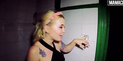 Polish Blondie Misha Cross Banged Good By Spanish Cock In Abandoned House - MAMACITAZ