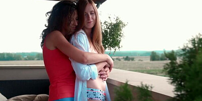 Emylia Argan & Linda Sweet are enjoying in some hot lesbian romance