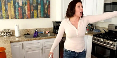 Bratty Sis - Step Brother Fucks Step Sister right next to Mom! S3:E11