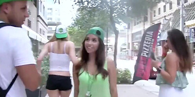 BFFS - Out Of Town Sluts Picked A Random Dude And Take Him Back To Their Hotel To Ride His Cock
