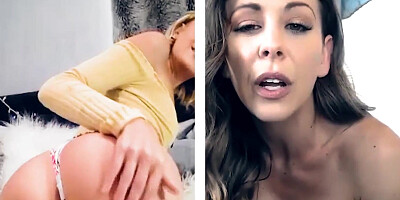 MOMMYSGIRL Thirsty Emma Hix And Stepmom Cherie DeVille Share Their Wet Pussy On Cam