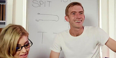 Slutty Classroom Whore Sucks A Dick - Brazzers