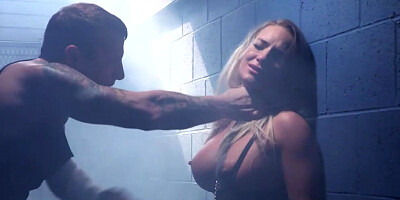 Lovely girl Cali Carter is brutally fucked by a horny stallion