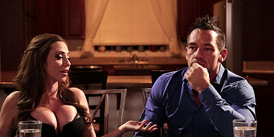 Ariella Ferrera goes down on Johnny Castle and sucks his cock