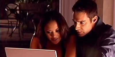 Cheating Asian housewife is having sex with husband's hung brother