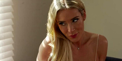 Petite Blonde Aiden Ashley's Hot Lingerie Fantasy Fuck