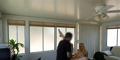 Alli Rae has no other choice but to pay with her pussy