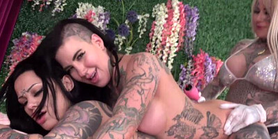 Inked Evilyn Ink ass fucking