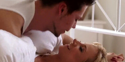 NubileFilms Horny Blonde makes Big Brother Cum