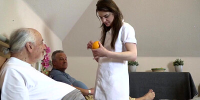 Time for your pill, Grandpa!
