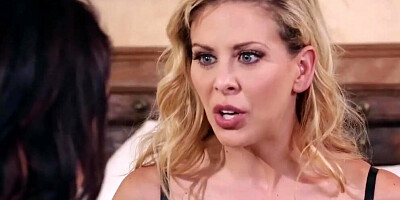 Cherie DeVille Begs Step-Daughter to help Dildo Stuck in Pussy