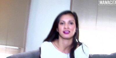 Skinny Latina Penelope Perez Receives Warm Jizz On Tits After Hardcore Sex - CARNE DEL MERCADO