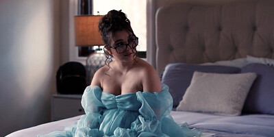 ADULT TIME - Cute Lesbian Teens Leana Lovings & Gizelle Blanco Ditch Prom To Fuck Instead!