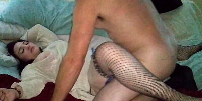 Stepdad sneaks in and out of stepdaughters room. almost undetected