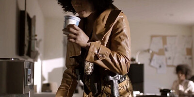 GIRLSWAY - Detective Misty Stone Has Hard Sex With Her Colleague On Their Desk at the Police Station