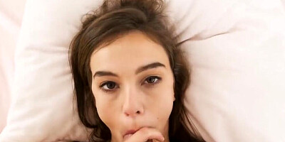 JAY'S POV - Tiny Teen Step Daughter Ellie Eilish Begs for a Creampie