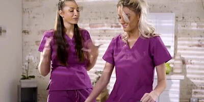 Fantasy Massage: I caught my ex and my masseur colleague! On PornHD