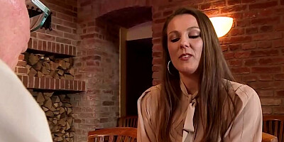 MILF in sexy lingerie rubs her clit while riding a hard cock