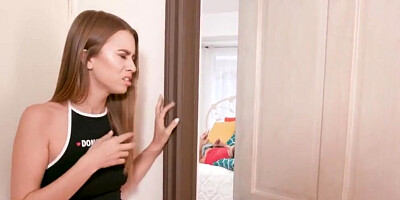 Jill Kassidy Tricks Her Step Bro Into Fucking Her