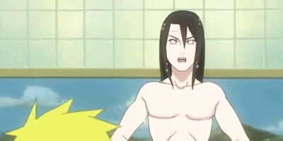 Hentai of busty girl with green hair being penetrated