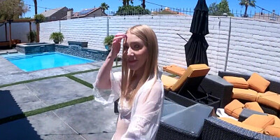 Kallie Taylor is massaged and penetrated in POV