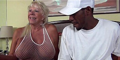 72 year old Grandma Craves Big Black Cock