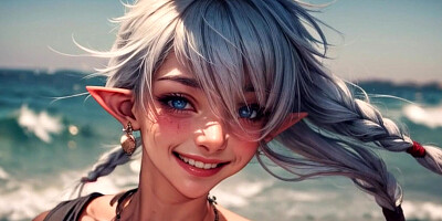 AI generated Alisaie (Final Fantasy XIV)