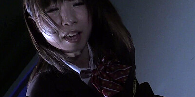 Gorgeous Asian doll gets her tight ass stretched with a dong