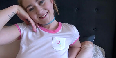 Teen Nympho Hooks up with Shy Guy from Tinder - Callie Black