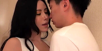 Japanese Mom fucked by stepson