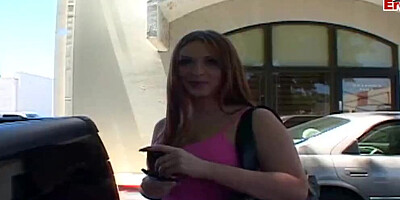 Bootylicious white babe is spanked and fucked by a black man