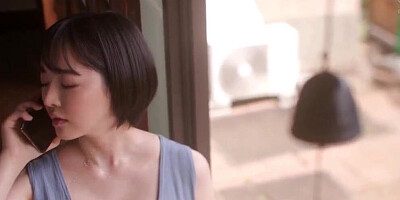 Cute Asian doll is riding her next door neighbor's pecker