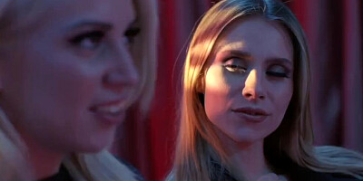 Madison and her lovely bestie are sharing dude's BBC in 3some