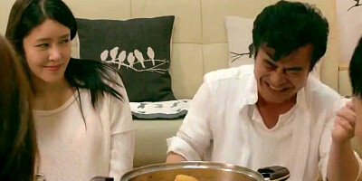 Cheating Asian housewife is having sex with husband's horny brother