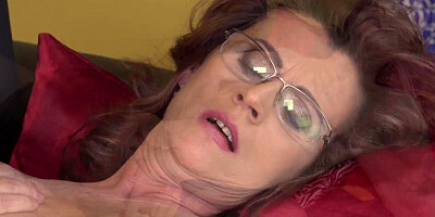 Mature woman and horny stepdaughter are having some lesbian sex