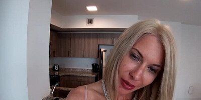 Stepmom Gives Stepson Dating Tips - Taboo Handjob