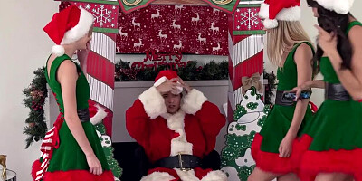 Stepsis Eliza Ibarra & friends Jazmin Luv, Alicia Williams Just want DICK for Christmas - S19:4