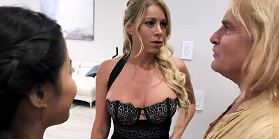 Rebel Asian Teen Fucked by Step Aunt and Uncle (Evan Stone, Katie Morgan)