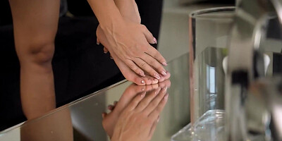 FOOTSIE BABES - Sexy Veronica Leal With Her Pretty Feet Wants A Cock In Her Ass